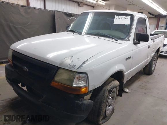 1999 Ford Ranger XL z VIN 1FTYR10CXXUA35916, wystawiony jako IAAI lot #42619208 z przebiegiem 292 615 mil mil oraz . Historia ofert i sprzedaży dostępna na DreamBid. Obrazek 2.
