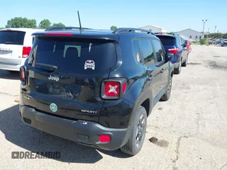 2017 Jeep Renegade Sport with VIN ZACCJBAB3HPF99343, listed as a IAAI auction lot 39594083 with 85,446 mi miles and . Bid and sale history available at carsss.com. Image 4.