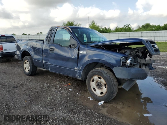 2006 Ford F-150 XL with VIN 1FTRF12276NB34865, listed as a Copart auction lot 54017475 with Not provided miles and Salvage title. Bid and sale history available at DreamBid. Image 4.