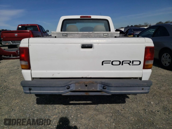 1993 Ford Ranger Splash with VIN 1FTCR10A2PUD14320, listed as a Copart auction lot 44844595 with 96,969 mi miles and Clean title. Bid and sale history available at DreamBid. Image 6.