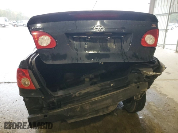 2006 Toyota Corolla CE with VIN 2T1BR32E66C594701, listed as a Copart auction lot 46294374 with 299,999 mi miles and Salvage Title. Bid and sale history available at DreamBid. Image 6.