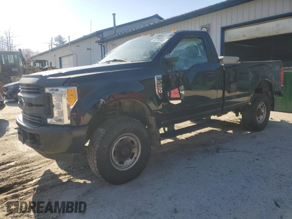 2017 Ford F-250 XLT with VIN 1FTBF2B60HEB82463, listed as a Copart auction lot 53782655 with 76,093 mi miles and Salvage title. Bid and sale history available at DreamBid. Image 1.