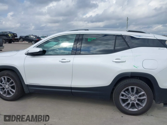 2024 GMC Terrain SLT с VIN 3GKALPEG4RL390616, выставлен на аукционе IAAI как лот 41509509 с пробегом 464 миль миль и . История ставок и продаж доступна на DreamBid. Изображение 14.