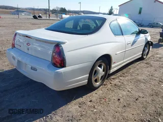 2004 Chevrolet Monte Carlo SS with VIN 2G1WX12K349121362, listed as a IAAI auction lot 41721661 with 80,371 mi miles. Bid and sale history available at carsss.com. Image 4.