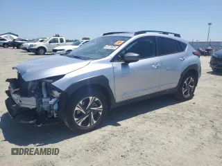 2024 Subaru Crosstrek Premium с VIN JF2GUADC6R8257659, выставлен на аукционе Copart как лот 63124625 с пробегом 35 773 миль миль и Списание • Salvage title. История ставок и продаж доступна на DreamBid. Изображение 1.