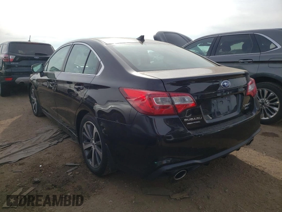 2018 Subaru Legacy Limited with VIN 4S3BNEN62J3038964, listed as a Copart auction lot 43993654 with 33,485 mi miles. Bid and sale history available at carsss.com. Image 2.