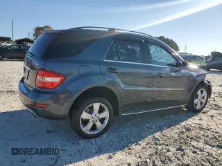 2011 Mercedes-Benz M 350 with VIN 4JGBB8GB4BA746730, listed as a Copart auction lot 82006164 with 160,098 mi miles and Salvage Title. Bid and sale history available at DreamBid. Image 3.