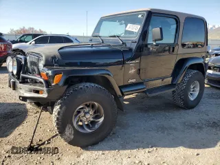1999 Jeep Wrangler Sahara with VIN 1J4FY49S9XP479545, listed as a Copart auction lot 54753745 with 34,642 mi miles and Salvage title. Bid and sale history available at DreamBid. Image 1.