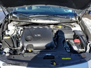 2023 Nissan Maxima Platinum with VIN 1N4AA6FVXPC501029, listed as a Copart auction lot 46480115 with 17,097 mi miles and Salvage Title. Bid and sale history available at carsss.com. Image 11.