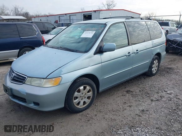 2004 Honda Odyssey EX-RES z VIN 5FNRL18864B093614, wystawiony jako IAAI lot #41674733 z przebiegiem 237 552 mil mil oraz . Historia ofert i sprzedaży dostępna na DreamBid. Obrazek 2.