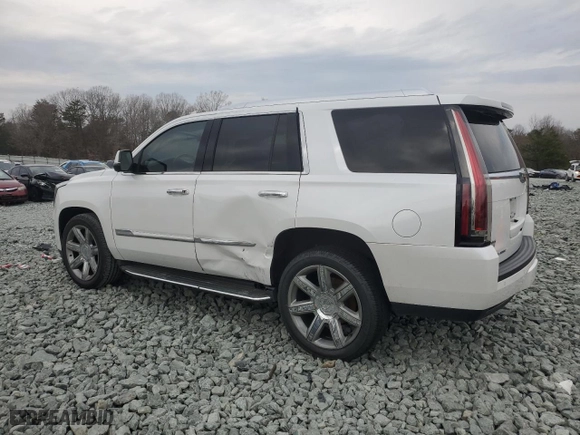 2016 Cadillac Escalade Luxury Collection with VIN 1GYS4BKJ6GR317151, listed as a Copart auction lot 45726035 with 74,312 mi miles and Salvage Title. Bid and sale history available at carsss.com. Image 2.