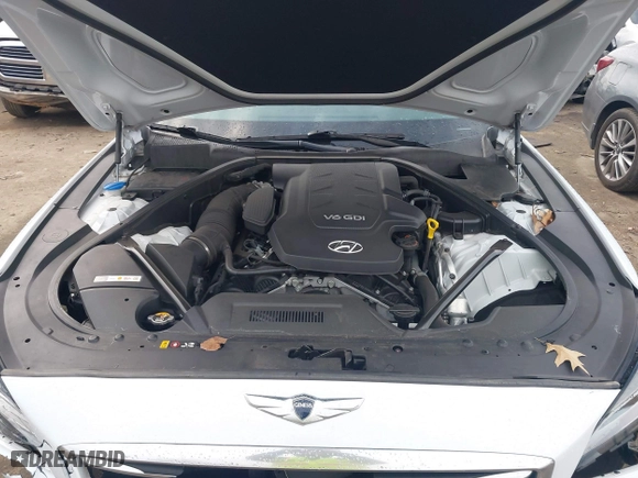 2016 Hyundai Genesis 3.8L with VIN KMHGN4JE7GU115307, listed as a IAAI auction lot 41457690 with 55,515 mi miles. Bid and sale history available at carsss.com. Image 10.