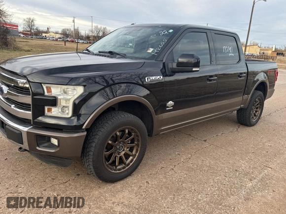 2015 Ford F-150 XLT with VIN 1FTEW1EG3FFA53104, listed as a Copart auction lot 43859665 with 182,930 mi miles and Clean Title. Bid and sale history available at carsss.com. Image 2.