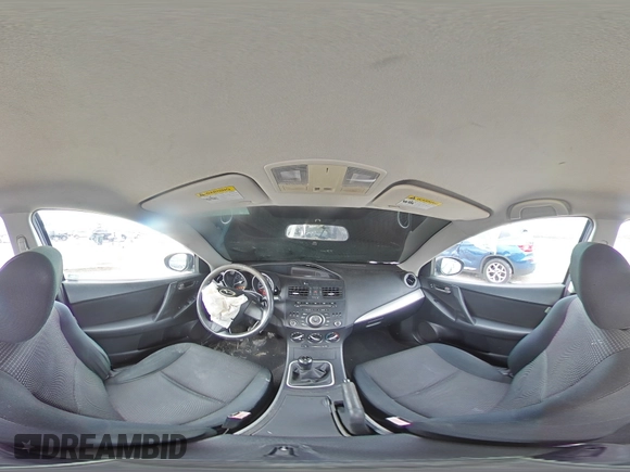 2012 Mazda 3 i Sport with VIN JM1BL1UF7C1634859, listed as a Copart auction lot 77349494 with 126,248 mi miles and Salvage Title. Bid and sale history available at DreamBid. Image 13.
