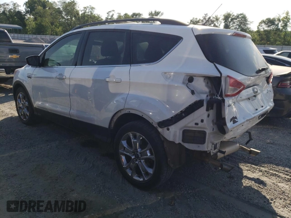 2014 Ford Escape SE with VIN 1FMCU9GX1EUC89846, listed as a Copart auction lot 56138545 with 107,455 mi miles and Salvage title. Bid and sale history available at DreamBid. Image 2.