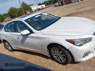 2015 Infiniti Q50 Premium with VIN JN1BV7ARXFM414391, listed as a IAAI auction lot 42245462 with 216,495 mi miles and . Bid and sale history available at DreamBid. Image 13.