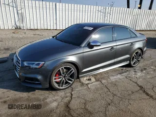 2017 Audi S3 Premium Plus with VIN WAUB1GFF5H1015638, listed as a Copart auction lot 42459315 with 51,779 mi miles and Salvage Title. Bid and sale history available at carsss.com. Image 1.