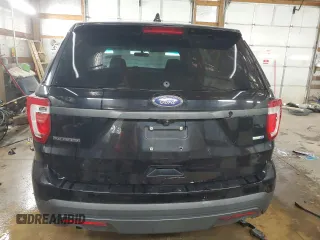 2016 Ford Utility Police Interceptor with VIN 1FM5K8AR4GGA63806, listed as a Copart auction lot 80040954 with 167,168 mi miles and Salvage Title. Bid and sale history available at carsss.com. Image 6.