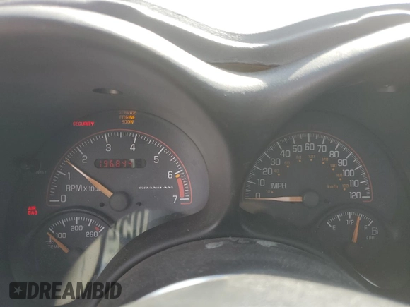 2004 Pontiac Grand Am SE1 z VIN 1G2NF52E24M516423, wystawiony jako Copart lot #50738105 z przebiegiem 196 844 mil mil oraz Szkoda całkowita • Salvage title. Historia ofert i sprzedaży dostępna na DreamBid. Obrazek 9.