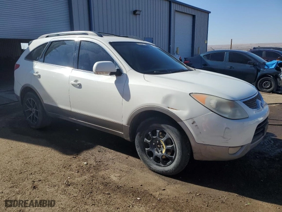 2008 Hyundai Veracruz GLS with VIN KM8NU13C38U069271, listed as a Copart auction lot 41769325 with 245,592 mi miles and Salvage Title. Bid and sale history available at carsss.com. Image 4.