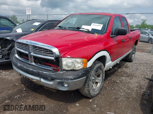2003 Dodge 1500 SLT z VIN 1D7HU18N93J593469, wystawiony jako IAAI lot #42434581 z przebiegiem 186 804 mil mil oraz . Historia ofert i sprzedaży dostępna na DreamBid. Obrazek 2.