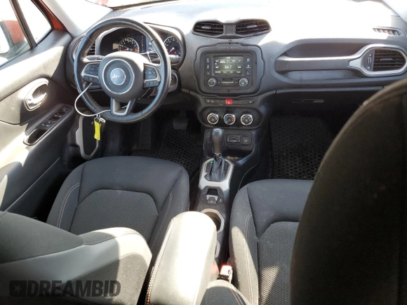 2016 Jeep Renegade Latitude with VIN ZACCJBBT8GPD87477, listed as a Copart auction lot 49925375 with 73,585 mi miles and Salvage Title. Bid and sale history available at carsss.com. Image 8.