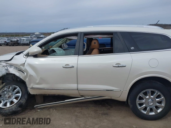 2015 Buick Enclave Leather with VIN 5GAKRBKD9FJ314163, listed as a IAAI auction lot 41743254 with Not Provided miles and . Bid and sale history available at DreamBid. Image 14.