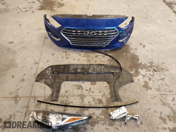 2019 Hyundai Accent SE with VIN 3KPC24A31KE080216, listed as a IAAI auction lot 40828159 with 53,496 mi miles. Bid and sale history available at carsss.com. Image 12.