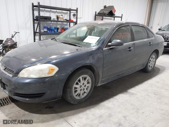 2011 Chevrolet Impala Police Police with VIN 2G1WD5EM2B1165829, listed as a IAAI auction lot 41380558 with 110,695 mi miles. Bid and sale history available at carsss.com. Image 17.