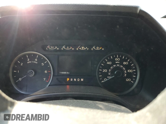 2018 Ford F-150 XL with VIN 1FTEW1EP7JFB42781, listed as a Copart auction lot 50055945 with 116,599 mi miles and Clean Title. Bid and sale history available at carsss.com. Image 9.