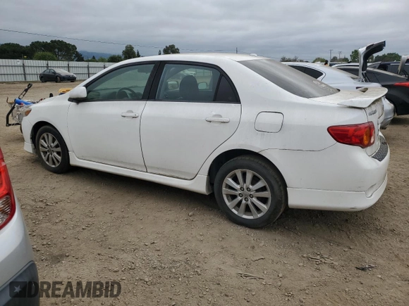 2009 Toyota Corolla with VIN 1NXBU40E09Z012330, listed as a Copart auction lot 52833375 with 193,253 mi miles and Clean Title. Bid and sale history available at carsss.com. Image 2.