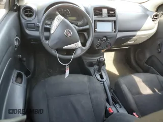 2015 Nissan Versa SV with VIN 3N1CN7AP9FL890354, listed as a Copart auction lot 49797575 with 140,452 mi miles and Salvage title. Bid and sale history available at DreamBid. Image 8.