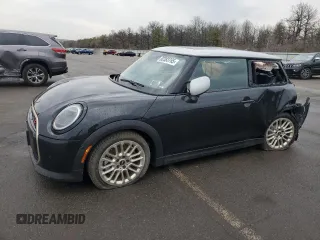 2025 MINI Hardtop Cooper S with VIN WMW23GD0XS2W26775, listed as a Copart auction lot 52383765 with 36 mi miles and Salvage Title. Bid and sale history available at DreamBid. Image 1.