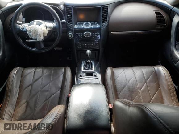 2009 Infiniti FX35 with VIN JNRAS18UX9M103086, listed as a Copart auction lot 77432314 with 0 mi miles and Salvage Title. Bid and sale history available at carsss.com. Image 8.