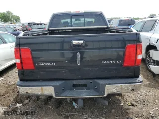2006 Lincoln Mark LT with VIN 5LTPW18556FJ24402, listed as a Copart auction lot 57430414 with 132,437 mi miles and Salvage Title. Bid and sale history available at carsss.com. Image 6.