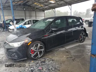 2024 Volkswagen GTI SE с VIN WVWRA7CD5RW178704, выставлен на аукционе Copart как лот 81133114 с пробегом 11 995 миль миль и Списание • Salvage title. История ставок и продаж доступна на DreamBid. Изображение 1.