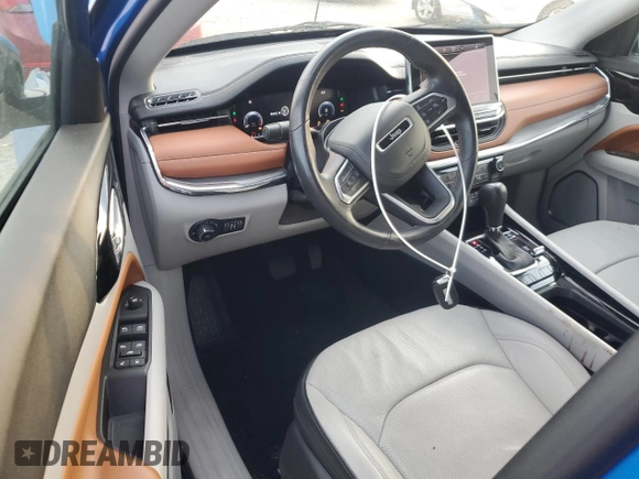 2022 Jeep Compass Limited with VIN 3C4NJDCB6NT105806, listed as a Copart auction lot 52670825 with 15,417 mi miles and Salvage title. Bid and sale history available at DreamBid. Image 8.