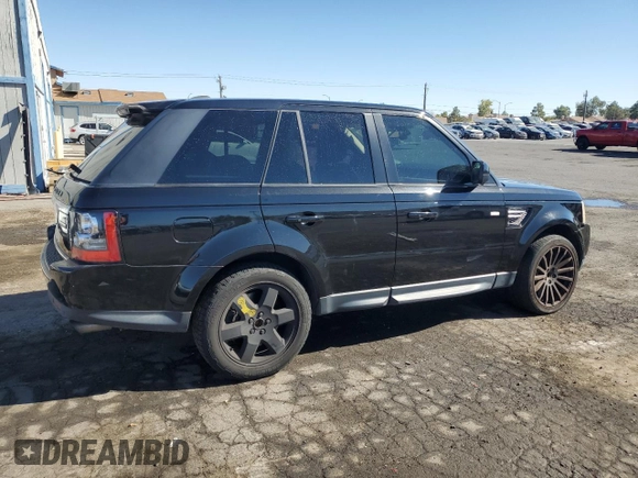 2012 Land Rover Range Rover Sport SC with VIN SALSH2E41CA758221, listed as a Copart auction lot 77589634 with 118,329 mi miles and Clean Title. Bid and sale history available at carsss.com. Image 3.