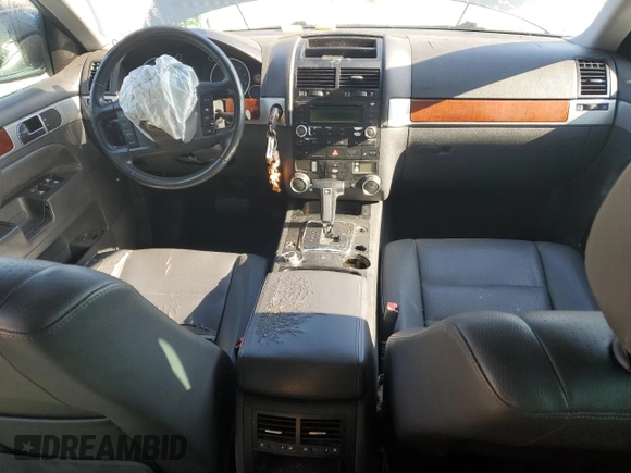 2006 Volkswagen Touareg 3.2L V6 with VIN WVGZG77L46D038386, listed as a Copart auction lot 52767505 with Not Provided miles and Salvage Title. Bid and sale history available at DreamBid. Image 8.