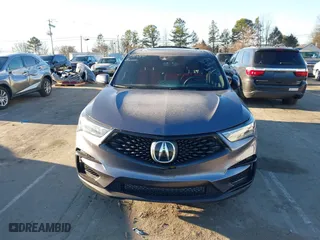 2021 Acura RDX w/A-Spec Package with VIN 5J8TC1H69ML015203, listed as a IAAI auction lot 41370213 with 38,911 mi miles. Bid and sale history available at carsss.com. Image 12.