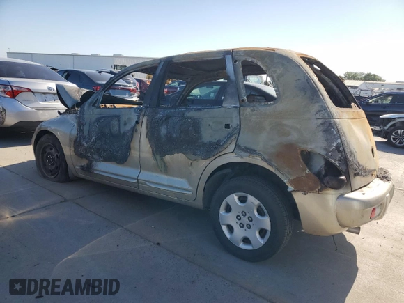 2005 Chrysler PT Cruiser Touring with VIN 3C4FY58B55T593130, listed as a Copart auction lot 55082735 with Not provided miles and Non repairable. Bid and sale history available at DreamBid. Image 2.