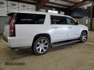 2016 Cadillac Escalade ESV Premium Collection with VIN 1GYS4JKJ9GR477678, listed as a Copart auction lot 52886535 with 161,722 mi miles and Salvage title. Bid and sale history available at DreamBid. Image 3.