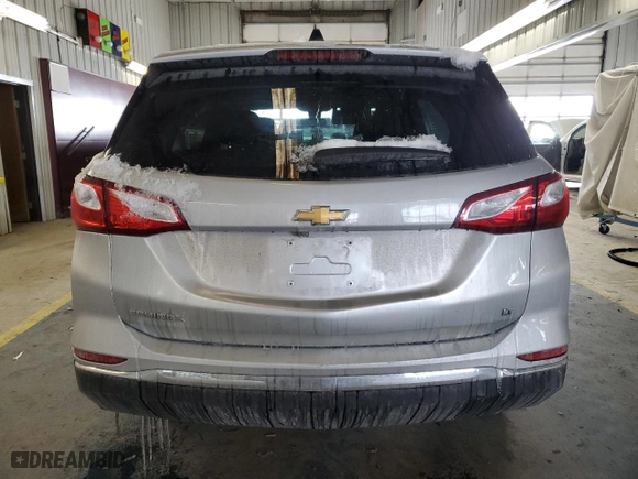 2020 Chevrolet Equinox LT with VIN 2GNAXKEV8L6160520, listed as a Copart auction lot 45737775 with 135,873 mi miles and Salvage Title. Bid and sale history available at carsss.com. Image 6.