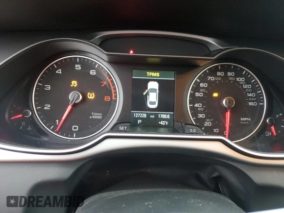 2014 Audi A4 Premium Plus with VIN WAUFFAFL2EN034769, listed as a Copart auction lot 46026165 with 127,228 mi miles and Clean Title. Bid and sale history available at carsss.com. Image 9.
