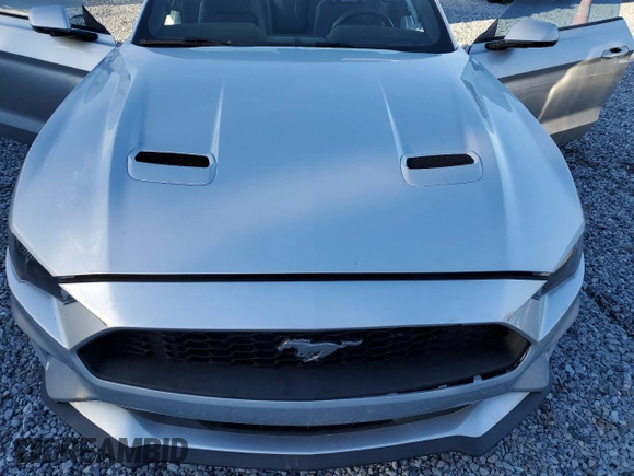 2018 Ford Mustang EcoBoost Premium with VIN 1FATP8UH5J5167021, listed as a Copart auction lot 42618945 with Not Provided miles and Salvage Title. Bid and sale history available at carsss.com. Image 11.