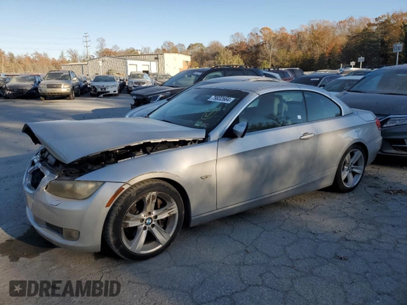 2010 BMW 3 Series 335i with VIN WBAWL7C50AP474263, listed as a Copart auction lot 79832664 with 129,955 mi miles and Salvage Title. Bid and sale history available at carsss.com. Image 1.