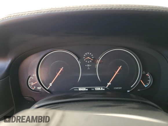 2016 BMW 7 Series 750i with VIN WBA7F0C57GGL99332, listed as a Copart auction lot 56144533 with 95,626 mi miles. Bid and sale history available at carsss.com. Image 9.