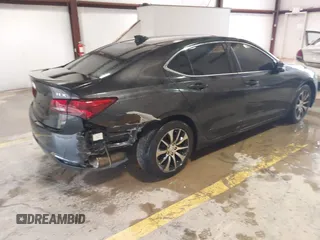 2015 Acura TLX Tech with VIN 19UUB1F5XFA003321, listed as a IAAI auction lot 41703980 with 102,227 mi miles. Bid and sale history available at carsss.com. Image 4.
