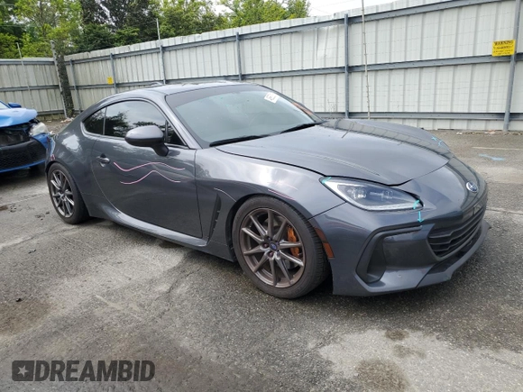 2022 Subaru BRZ Premium with VIN JF1ZDBB1XN9700713, listed as a Copart auction lot 46953213 with 22,616 mi miles and . Bid and sale history available at carsss.com. Image 4.