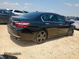 2016 Honda Accord Touring with VIN 1HGCR3F9XGA012737, listed as a Copart auction lot 58274935 with 69,715 mi miles and Salvage title. Bid and sale history available at DreamBid. Image 3.